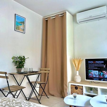 Studio Cosy Proche Plage, Parking Gratuit 주앙레핑 외부 사진