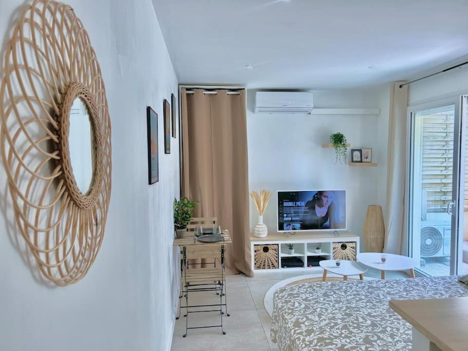 Studio Cosy Proche Plage, Parking Gratuit 주앙레핑 외부 사진