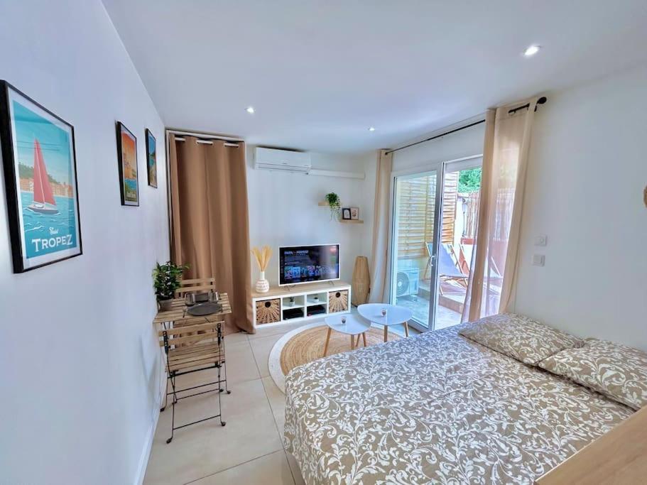 Studio Cosy Proche Plage, Parking Gratuit 주앙레핑 외부 사진