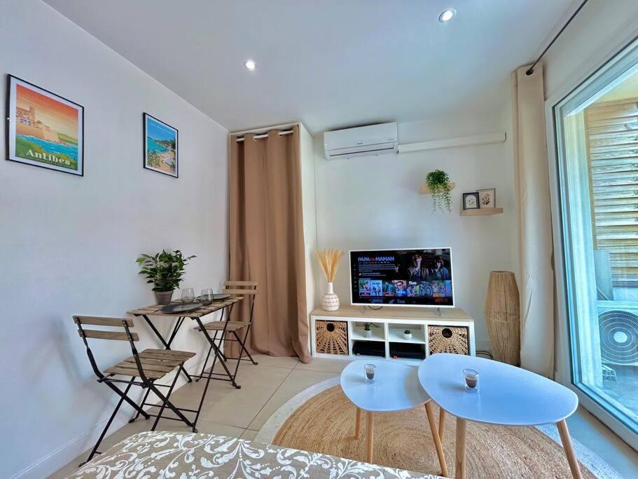 Studio Cosy Proche Plage, Parking Gratuit 주앙레핑 외부 사진